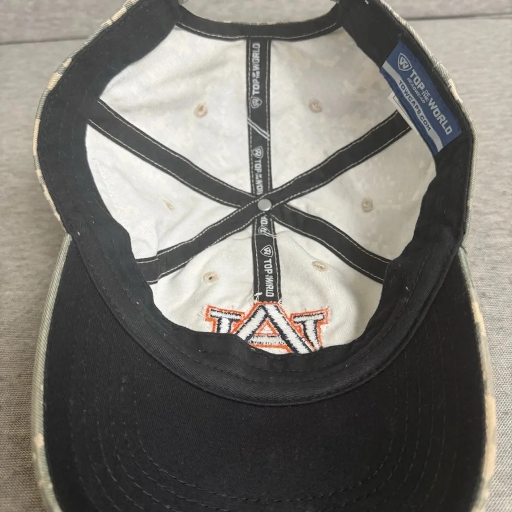 Auburn University Tigers Top of The‎ World Digital Camo Hat Cap War Eagle Hat